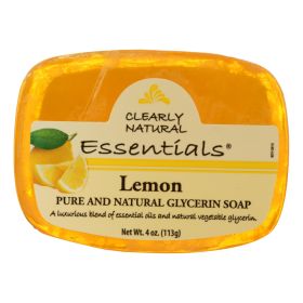 Clearly Natural Glycerine Bar Soap Lemon - 4 Oz