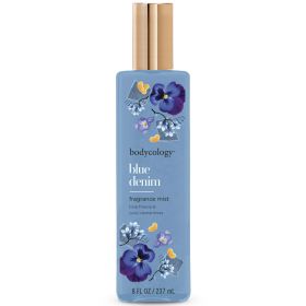 Bodycology Blue Denim Fragrance Body Mist, 8 oz.