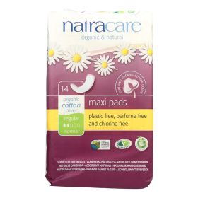 Natracare Natural Maxi Pads Regular - 14 Pack