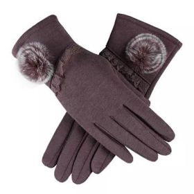 SWEET ROZINA Touch Gloves (Color: Faded Pink)